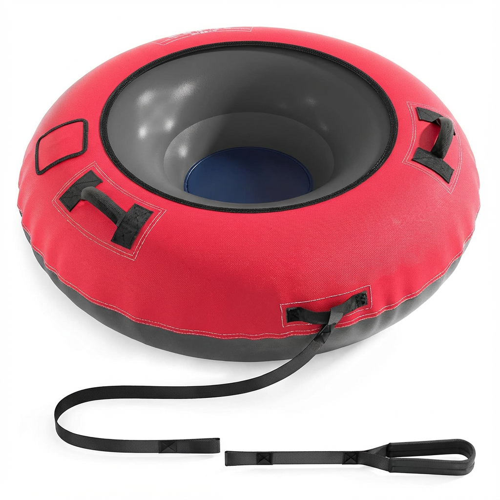 Glidely Extreme Cold-Resistant Inflatable Snow Tube