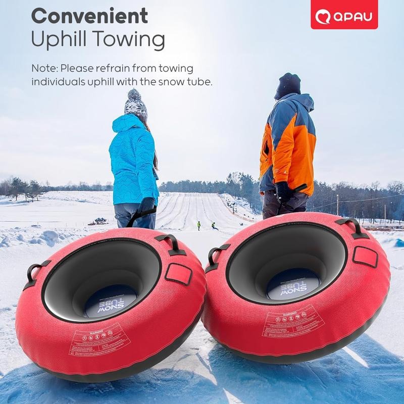 Glidely Extreme Cold-Resistant Inflatable Snow Tube